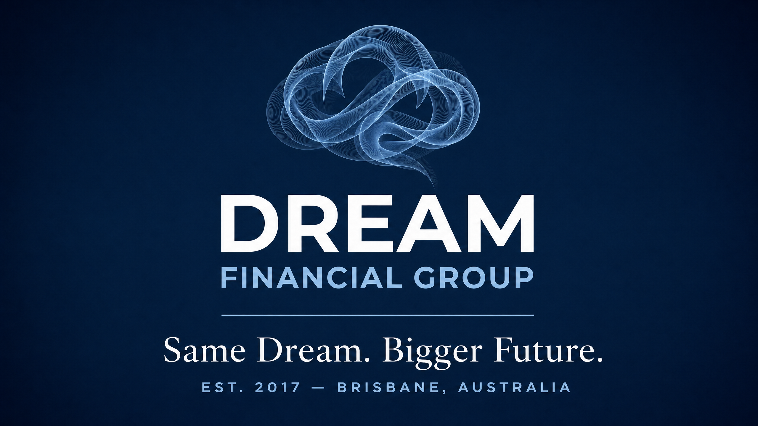 Dream Financial Group rebrand announcement — Same Dream. Bigger Future.